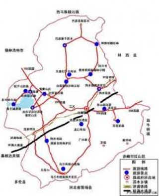 赤峰旅游攻略必玩的景点地图，赤峰旅游景点自驾游攻略
