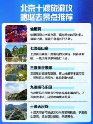 十渡两日游攻略？十渡一天游玩攻略？
