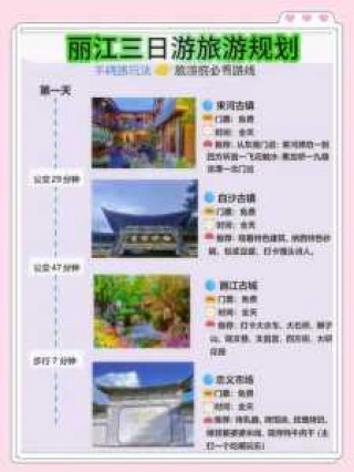 丽江三天自由行攻略？丽江3日游的最佳线路？