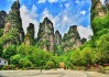 张家界旅游景点地图全图，张家界旅游景点全景图片？