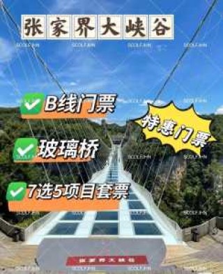 张家界大峡谷玻璃桥门票，张家界大峡谷门票多少钱？