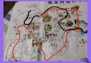 张家界旅游景点地图全图，张家界旅游景点全景图片？
