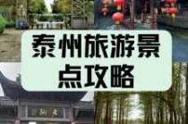 泰州旅游攻略必玩的景点，泰州旅游景点排名前十泰州