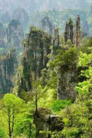 张家界十里画廊景点介绍，十里画廊必去的3个景点？