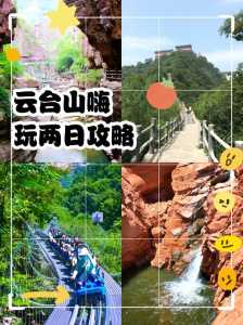 焦作云台山两日游攻略路线详细，焦作云台山两日自助游完美攻略  第1张