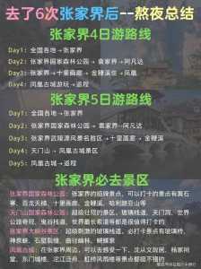 张家界旅游攻略自由行两天？张家界旅游攻略自由行两天天？  第3张