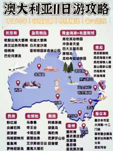 澳大利亚旅游攻略，澳大利亚旅游攻略路线图  第2张