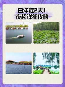 白洋淀景区开放时间？白洋淀景区对外开放了吗？  第3张
